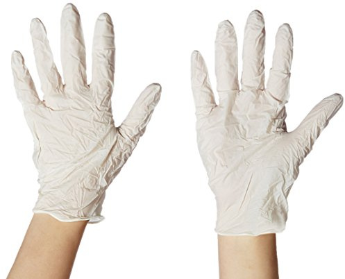 Meditrade Gentle Skin® grip Einweghandschuhe natur – puderfrei, mikrogeraut, griffig, proteinarm, Latex Untersuchungshandschuhe für Dentalchirurgie & Präzisionsarbeiten - Extra Groß - 100 Stück