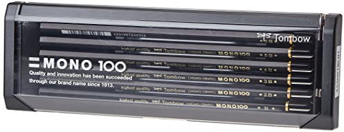 Tombow MONO-100-AS Bleistift MONO 100 Härtegrade 4H-6B 12St