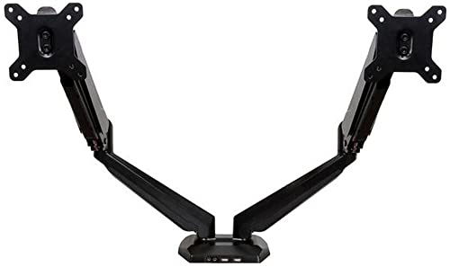 StarTech Desk Mount Dual Monitor Arm up to 32in, 17.6lb/8kg (ARMSLIMDUO)