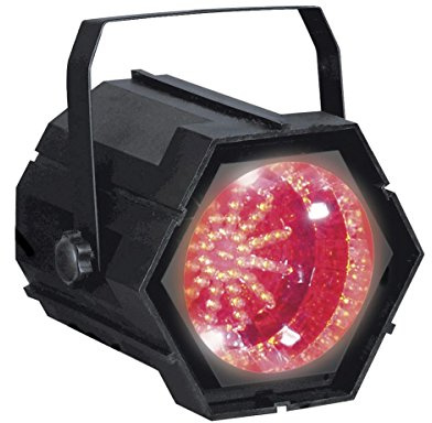 Cheetah Red Led Plastic Strobe Black