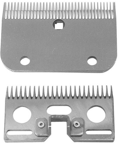 Kerbl 18506 Schermesser-Satz 220, Constanta 2 Oben 24 Z und unten 35 Z, hautnah, 500 g (1er Pack)