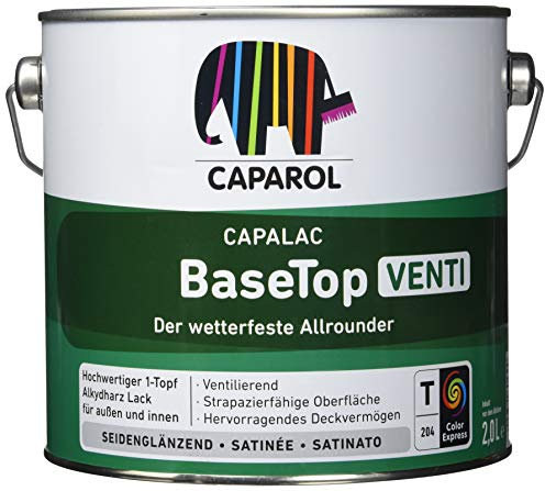 Caparol Capalac BaseTop Venti (Basis 2,000 ltr.) 2,500 L