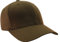 Flexfit Taillierte Kappe aus Baumwoll-Twill, braun, XX-Large / 7 3/8-8