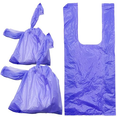 Pop Ins Sanitary Disposal Bags - Leak-proof Scented Nappy Bags, High-Tear Resistance, Pleasant Floral Scent, Travel Friendly - 400 count - 50'sx 8 - (UK Company)