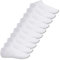 Footstar Sneak-It! Chaussettes Courtes 10 Paires Chaussettes de Cheville - Socquettes Blanc 39-42