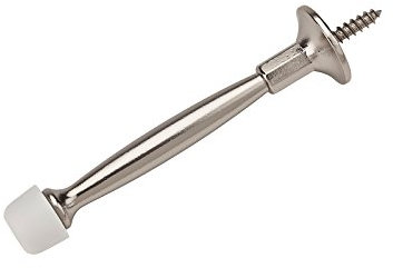 Door Stop Rigid 4in Satnickel by Stanley Hardware