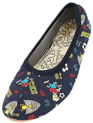 Beck Jungen Soccer Gymnastikschuhe, Blau, 34 EU