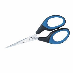 Wedo Schere Softcut 15,2 cm schwarz/blau