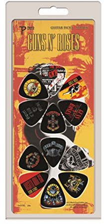 Perri's Leathers LP12-GNR1 Picks/Gitarrenplektren Guns N Roses (12 Stück)