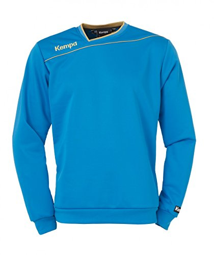 Kempa Pullover Training Top Blau/Gold, XXS