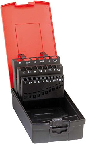 Format 7610360005 Plastikbox für Spiralbohrer, leer, 1–10,0 mm