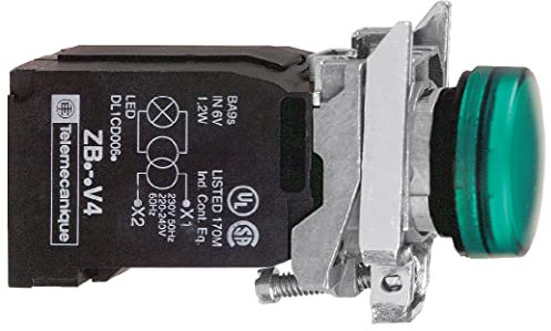 Piloto azul 400 V con Trafo