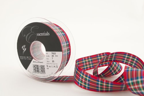 Berisfords Band mit Tartan-Design, blau