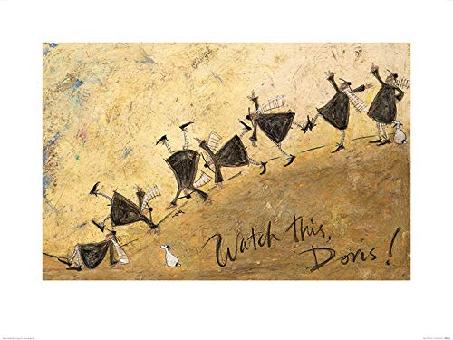 Sam Toft Watch This, Doris! 60 x 80cm Kunstdruck, Mehrfarbig