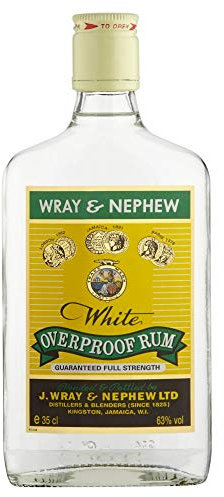 Wray & Nephew White Overproof Jamaican Rum 35cl Half Bottle