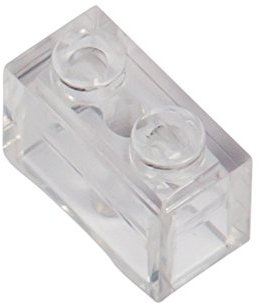 Q-Bricks Beutel 1000Stck. Bausteine 1x2 Transparent 920