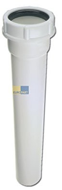 Verlängerungsrohr 40mmØ 250mm für Spültisch-Siphons Ab-/Überlaufgarnituren