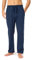 Timone Herren Schlafanzugshose Lang Pyjamahose aus Baumwolle Freizeithose Schlafhose Loungewearhose mit Taschen Nachtwäsche Hose für Herren Sleepwear TPP-001 (Dunkelblau, M)