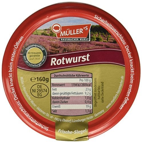 Müller's Rotwurst, 160 g