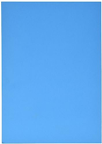 Clairefontaine 97458C Fotokarton Pack, 25 Bögen Premium, Din A4, 21 x 29.7 cm, 300 g, blau