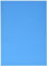 Clairefontaine 97458C Fotokarton Pack, 25 Bögen Premium, Din A4, 21 x 29.7 cm, 300 g, blau
