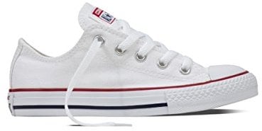 Converse All Star Low Youth Trainers Optical White - 13 Youth UK