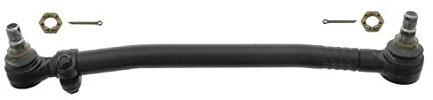 febi bilstein 30903 Lenkstange mit Kronenmuttern und Splinten, vom Lenkgetriebe zur 1. Vorderachse, 1 Stück