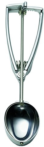 Stöckel - Eis-Portionierer Edelstahl Oval, Inhalt/Durchmesser:1/20 ltr. 70x52mm