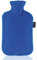 Fashy - Wärmflasche mit weichem Vliesbezug in Blau (Sapierblau)