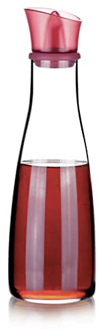 Tescoma 642775 Vitamino Acetiera, Vetro, Rosso, 500 ml, 1 Pezzo