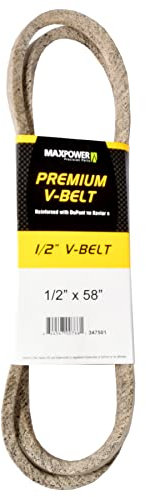 MAXPOWER Keilriemen 347501, Kevlar verstärkt, 1/2'' x 58'' - 4L580 - Aussenlänge L(a) 1470 mm.