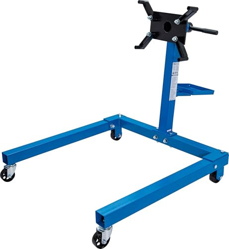 BGS 9230 | Motorständer XL | 560 kg | 360° drehbar | Motorheber | Klauenheber | Motorwagen | Motorhalter | Getriebehalter