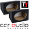 T1 Audio T1-6X9 Pair of MDF 6x9 Boxes Fully carpeted and complete with speaker binding posts (Sold in Pairs)