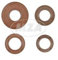 Wellendichtringe im SATZ - NJK - für Motor kpl., FPM - braun - S51, S70, KR51/2, SR50, SR80 - 4 Stück