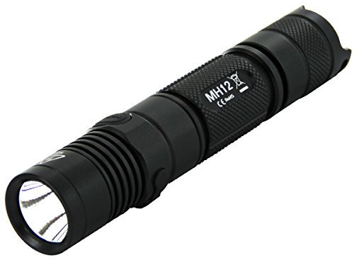 Nitecore MH12W Linterna, Unisex Adulto, Negro, Talla única
