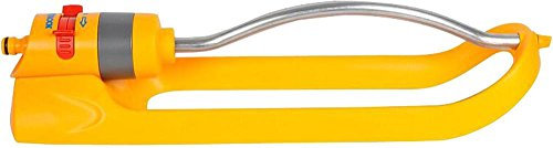 Hozelock Rechtecksprinkler für 180 qm, orange/silber/grau, 50 x 40 x 30 cm