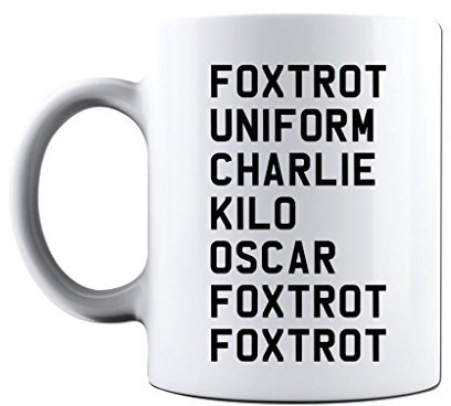 Leaving Gifts Ideas Joke - Funny Retirement Gift Mugs for Work Colleagues Friends Him Her Boss - NATO Phonetic Alphabet