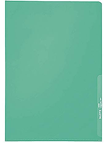 Leitz Sichthülle Standard, A4, PP, genarbt, dokumentenecht, grün