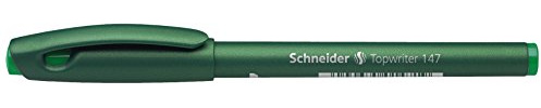 SCHNEIDER Schreibgeräte Faserschreiber Topwriter 147, 0, 6 mm, Grün