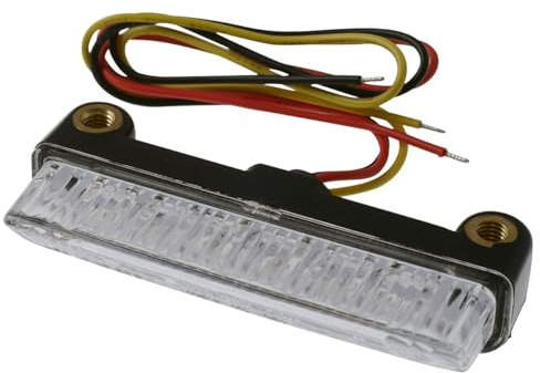 SHIN YO LED Rücklicht Mini klarglas, Multipurpose, Ganzjährig, Kunststoff | Klares Mini-LED-Rücklicht von SHIN YO, universelles Rücklicht aus Kunststoff, Multipurpose und ganzjährig nutzbar