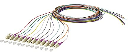 OpDAT Pigtail LC-PC OM4 12 Farben 2m METZ CONNECT OPDAT PIGTAIL LC-PC