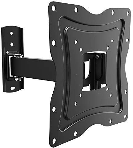 RICOO Soporte TV Pared Giratorio Inclinable Televisión 30-55 (76-140cm) S1222 Brazo Universal Televisor LED/LCD/Curvo VESA 75x75-200x200 Negro