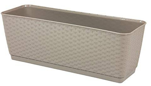 Prosperplast Maceta ratolla p 12l., Dimensiones (mm) 492x172x174, Color Mocca