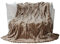Brandsseller Felldecke 180 x 220 cm Hochwertige Kuscheldecke Sofa Decke Wohndecke Tagesdecke Flauschiges Kunstfell Hellbraun