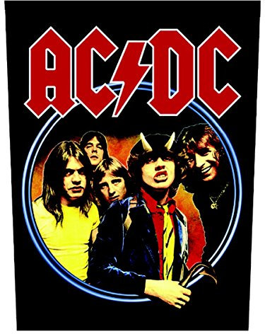 armardi ACDC Rückenaufnäher Highway To Hell