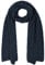 McBURN Britta Zopfstrickschal Schal Strickschal Damenschal Winterschal Wollschal für Damen Norwegerschal Winterschal Herbst Winter (One Size - blau)