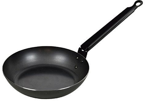 Pearl Metal HB-1518 Iron Frying Pan, Made in Japan, 7.9 inches (20 cm), Induction Compatible, Iron Artisans, Saute Pan, Outdoor, Camping