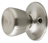Design House Terrace Dummy Door Knob, Satin Nickel