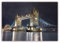 XXL Poster 100 x 70cm (F-230) Tower Bridge über die Themse bei Nacht - London (Lieferung gerollt!)