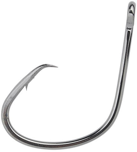 Owner Circle Hook 5114 - Kreishaken zum Meeresangeln, Meereshaken zum Naturköderangeln, Einzelhaken für Dorsch & Seewolf, Haken, Größe/Packungsinhalt:Gr. 3/0-5 Stück
